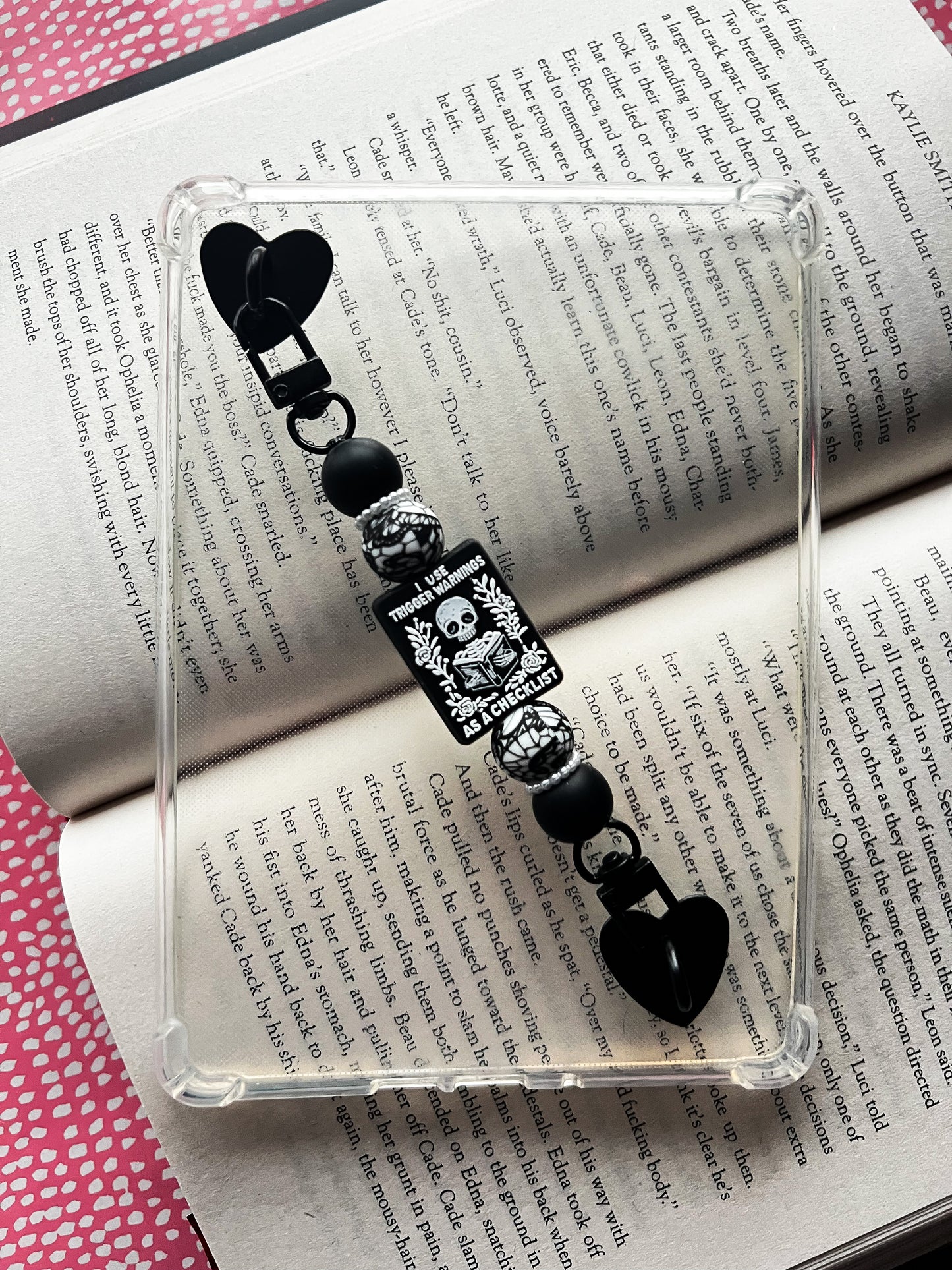 Trigger Warnings Checklist Kindle Strap