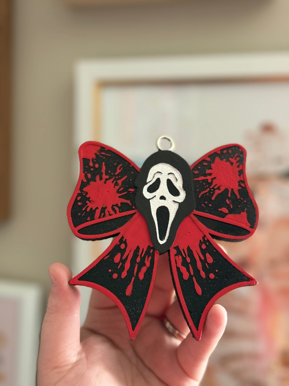 Scream Bow Custom Freshie
