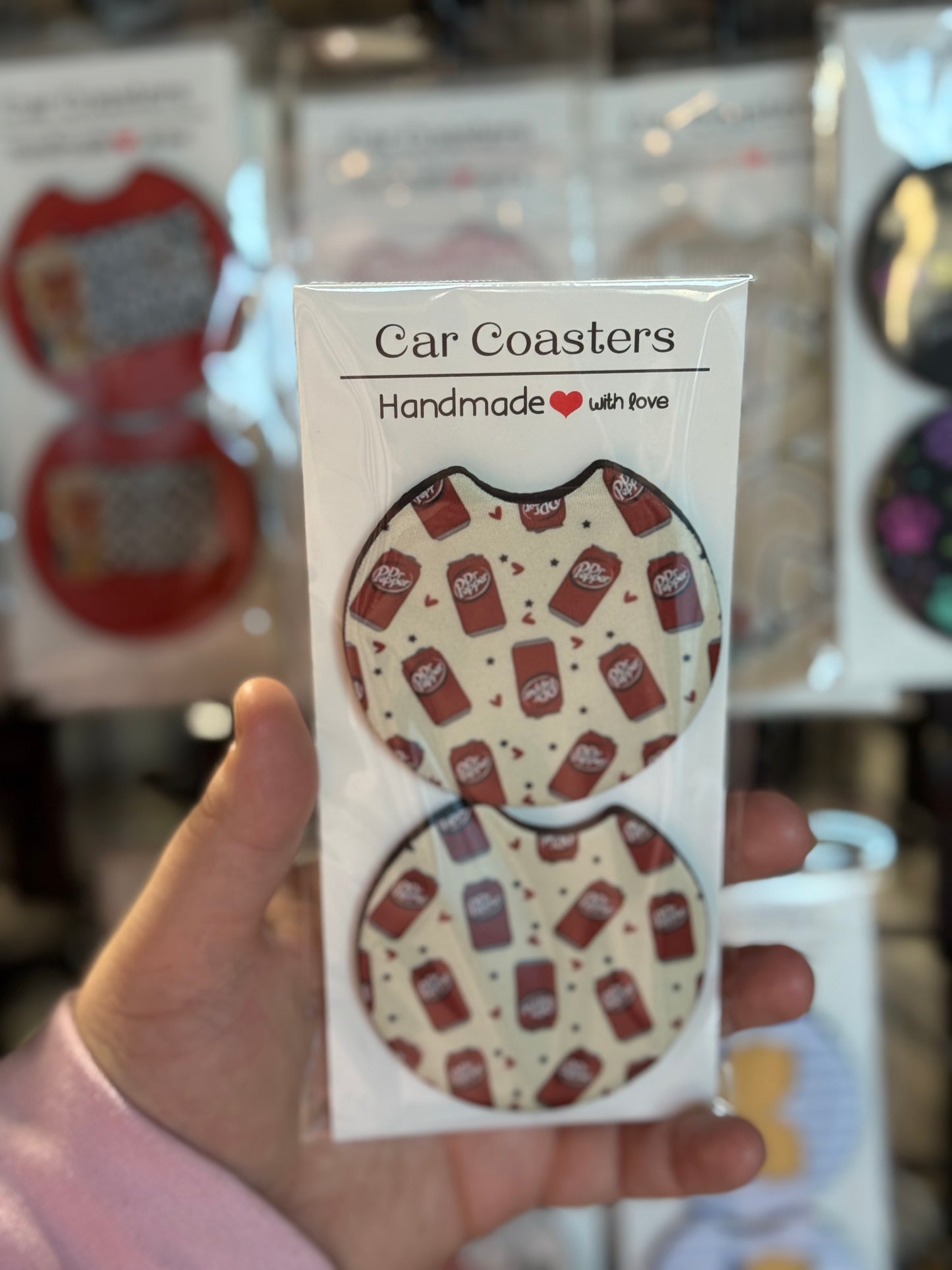 Dr P Car Coaster Set