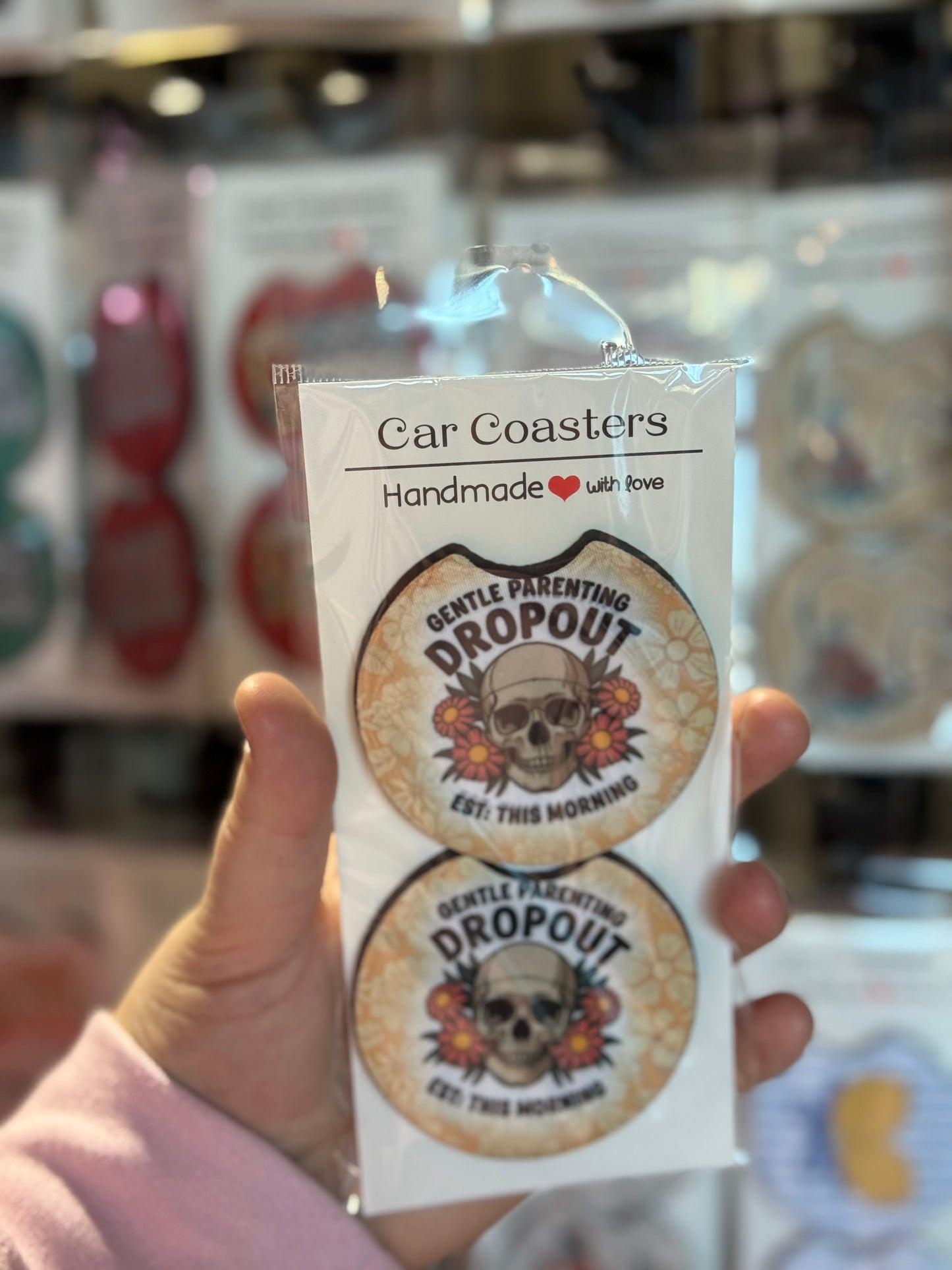 Gentle Parent Drop Out Car Coaster Set