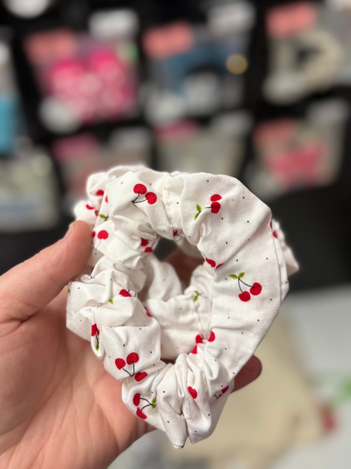 Cherry Scrunchie