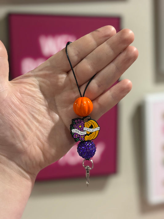 Sorta Sweet Sorta Spooky Freshie Hanger