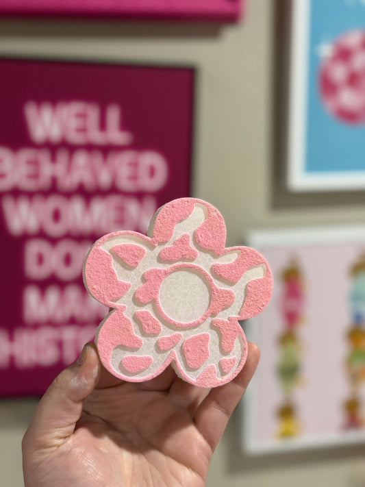 Pink Cow Flower - Custom