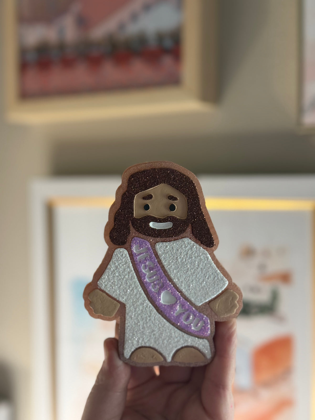 Jesus Loves You Custom Freshie