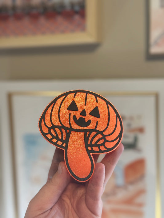 Pumpkin Mushroom Custom Freshie