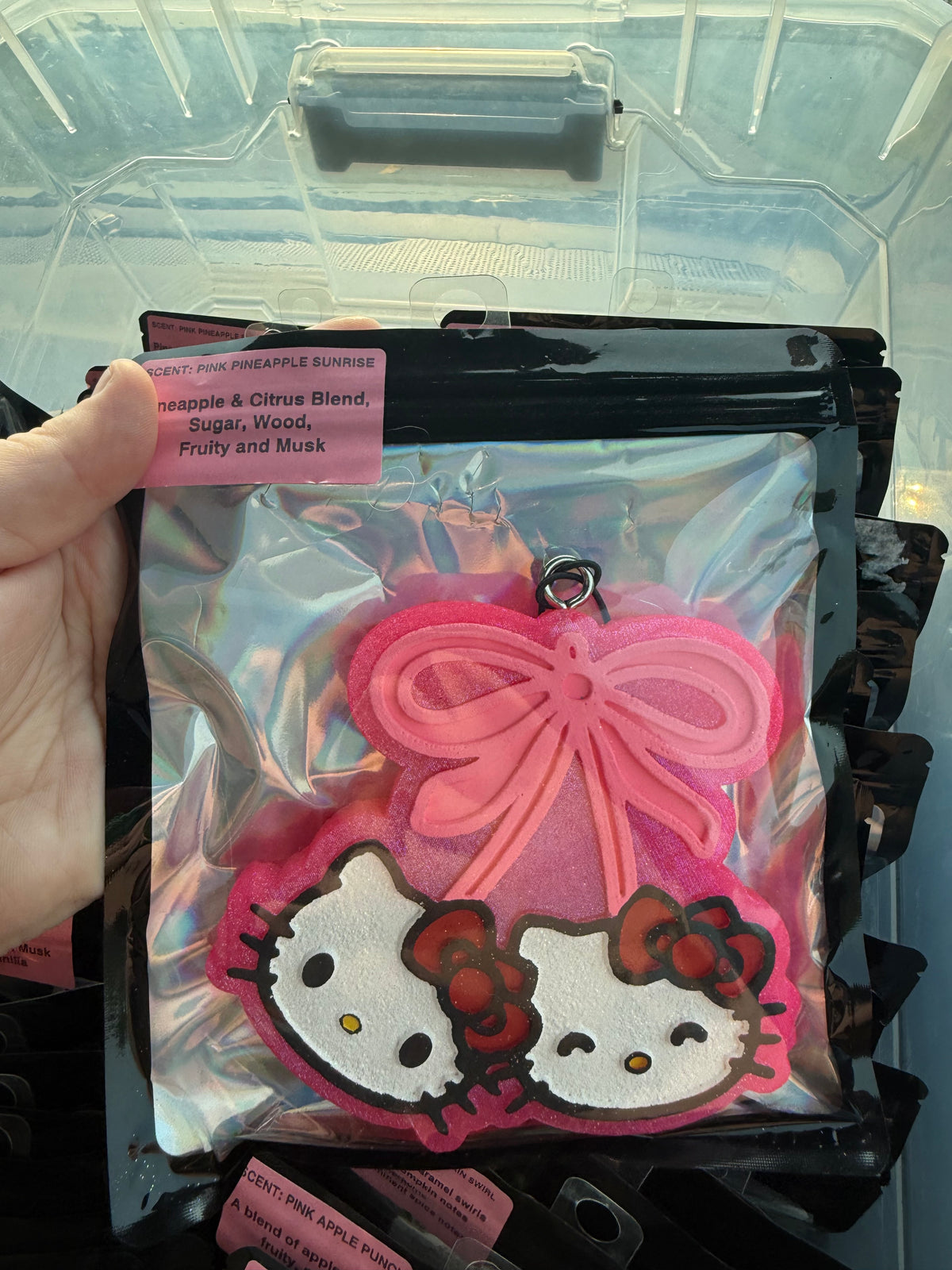 Kitty Bow Custom Freshie