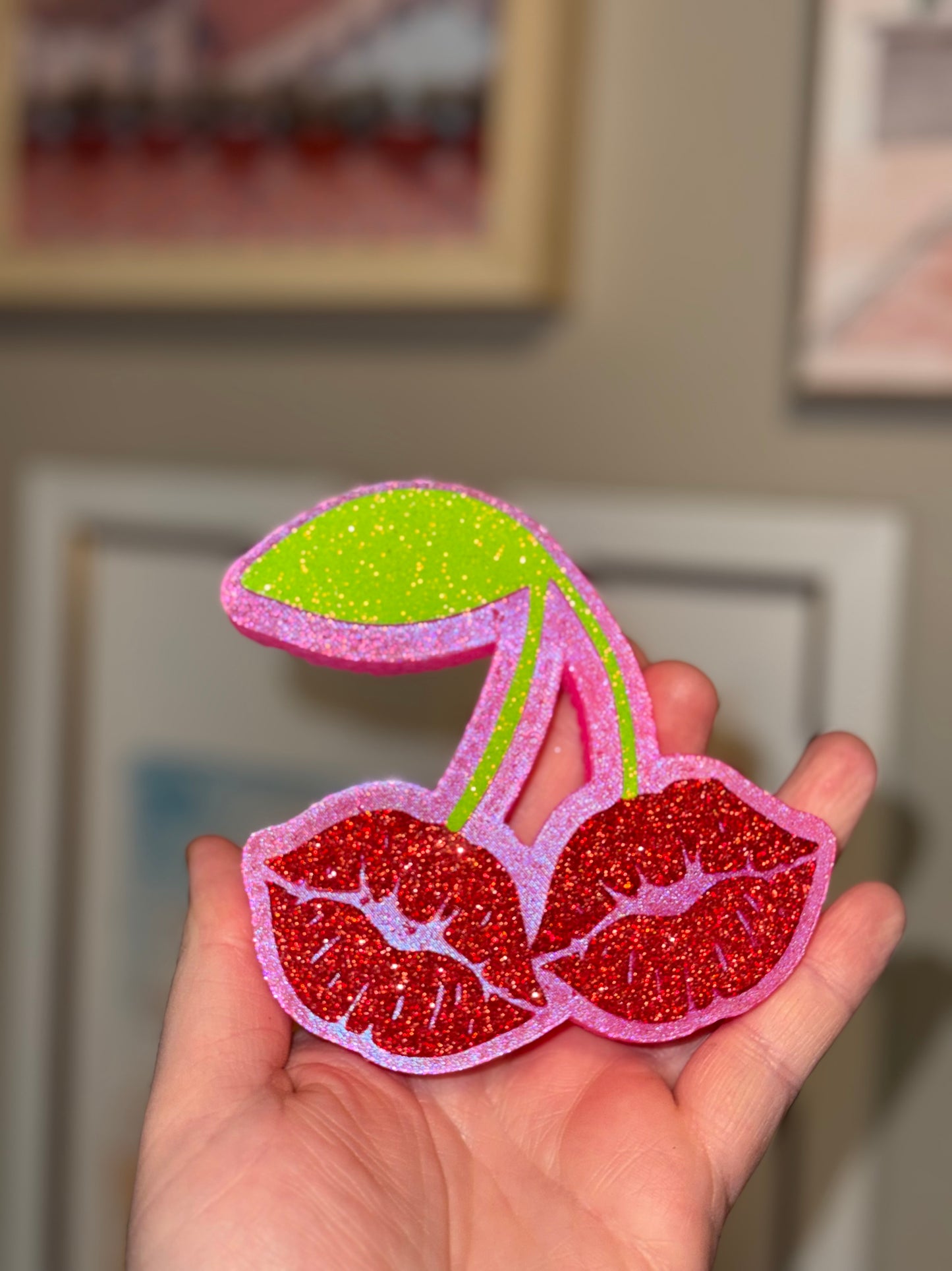 Cherry Lips- Custom Freshie