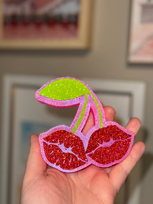 Cherry Lips- Custom Freshie
