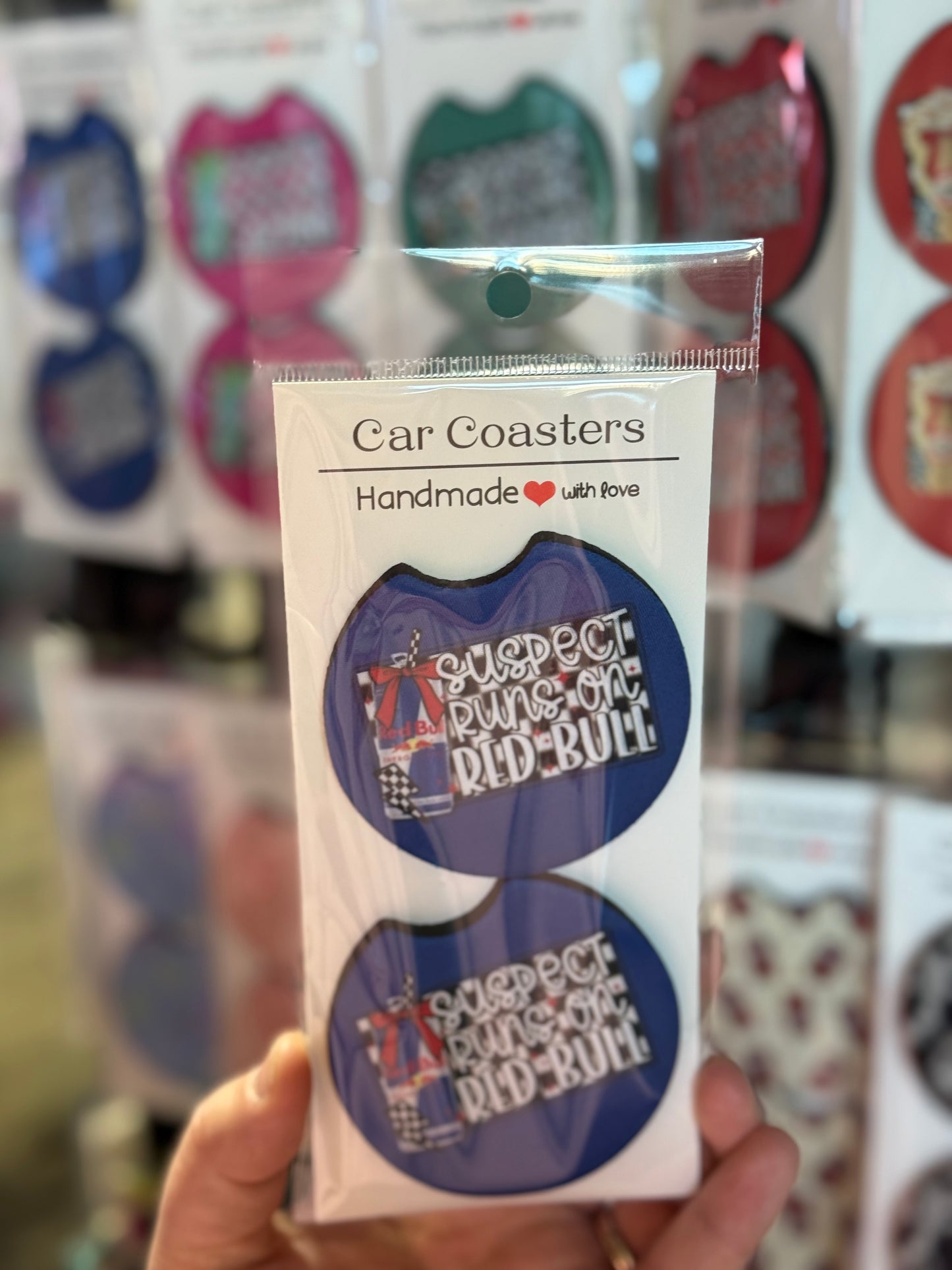 Suspect RB Car Coaster Set