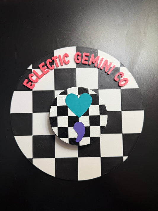 Semi Colon - Custom Freshie